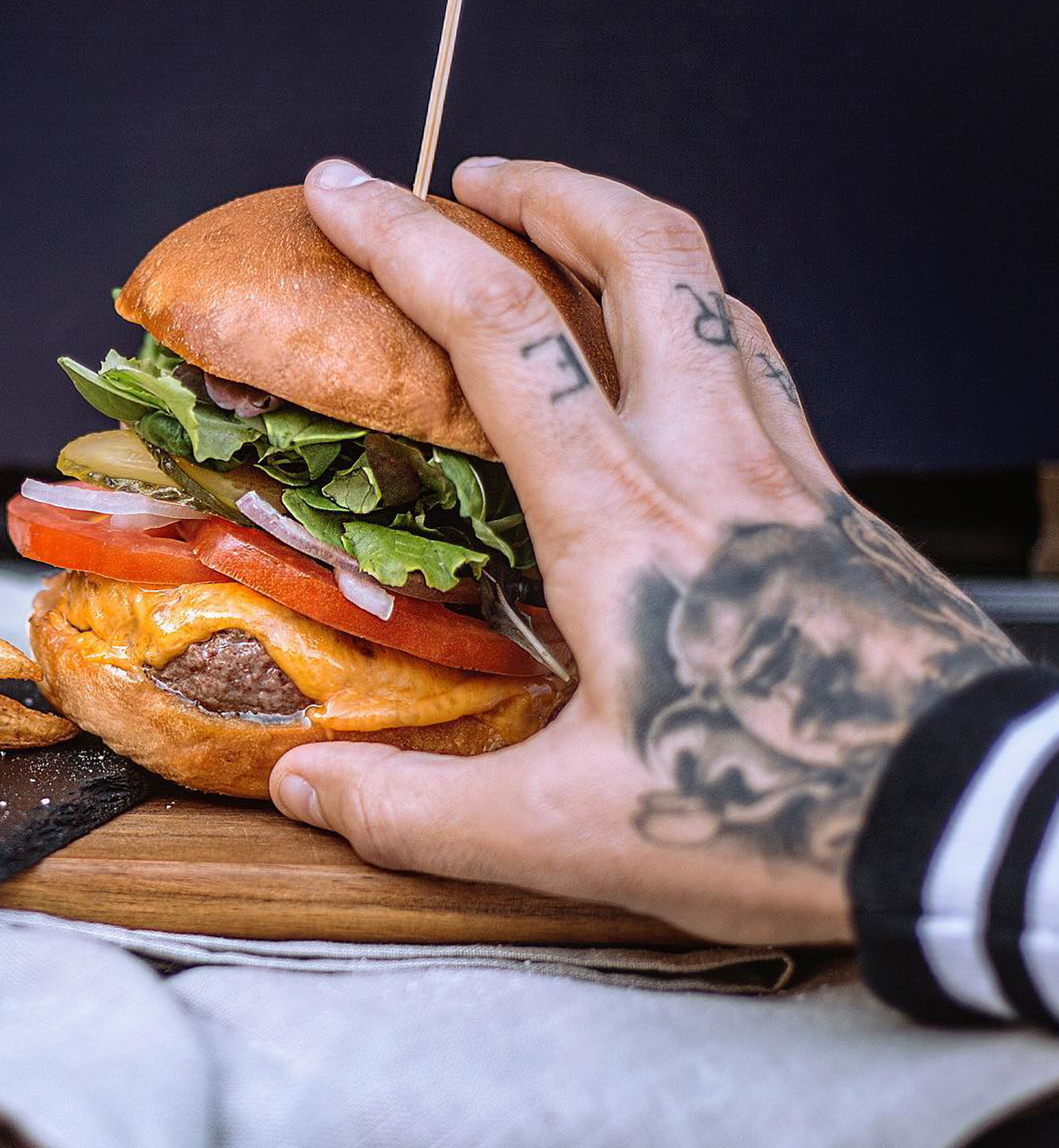 thelab holding burger